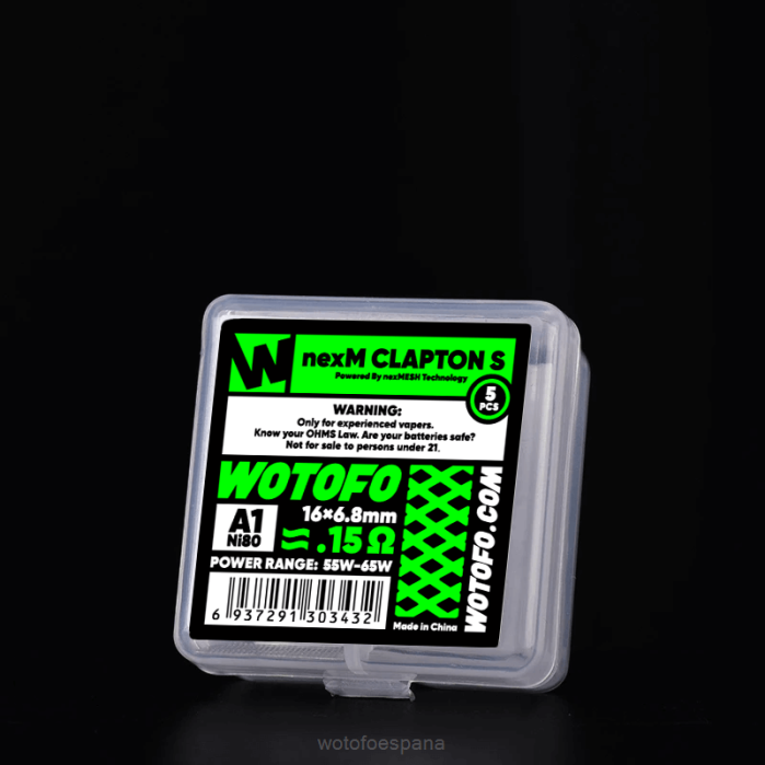 Wotofo NEXMESH bobina de malla nexmesh clapton s 5uds | Wotofo Madrid R226312