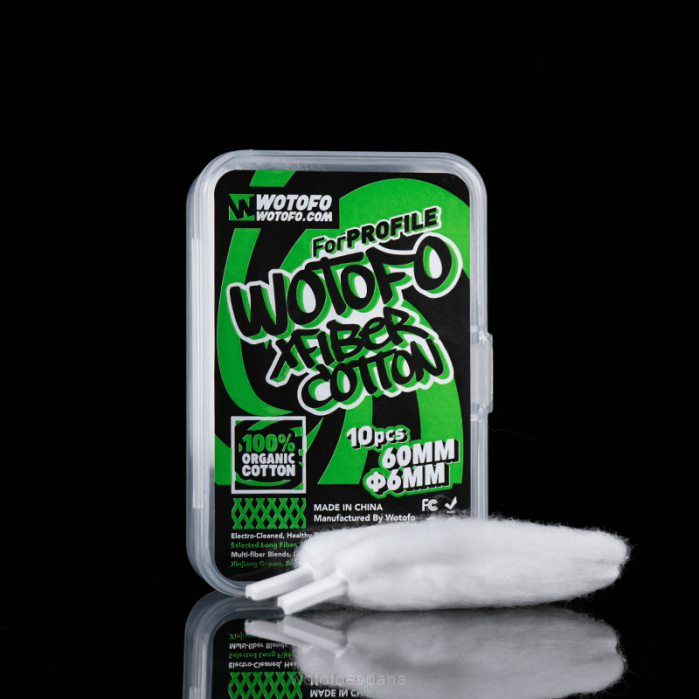 Wotofo PROFILE algodón xfiber para perfil 6mm | Wotofo España R226311