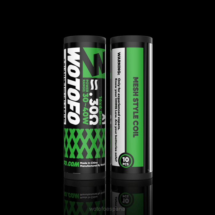 Wotofo bobina estilo malla perfil ps 0.3ohm 10 piezas | Wotofo Shop Online R226315