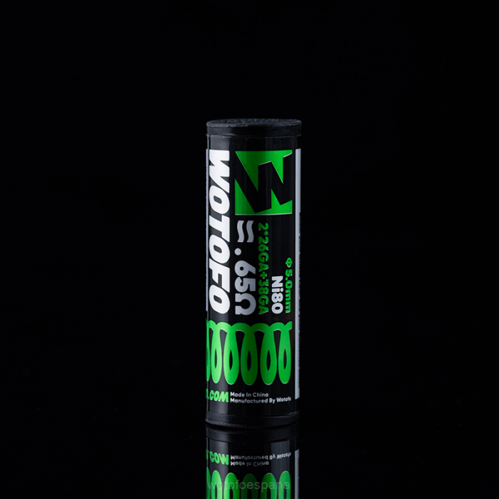 Wotofo bobina prefabricada de identificación Clapton fusionado de doble núcleo 0,65 ohmios 5mm 5 uds. | Wotofo Vape Review R226347