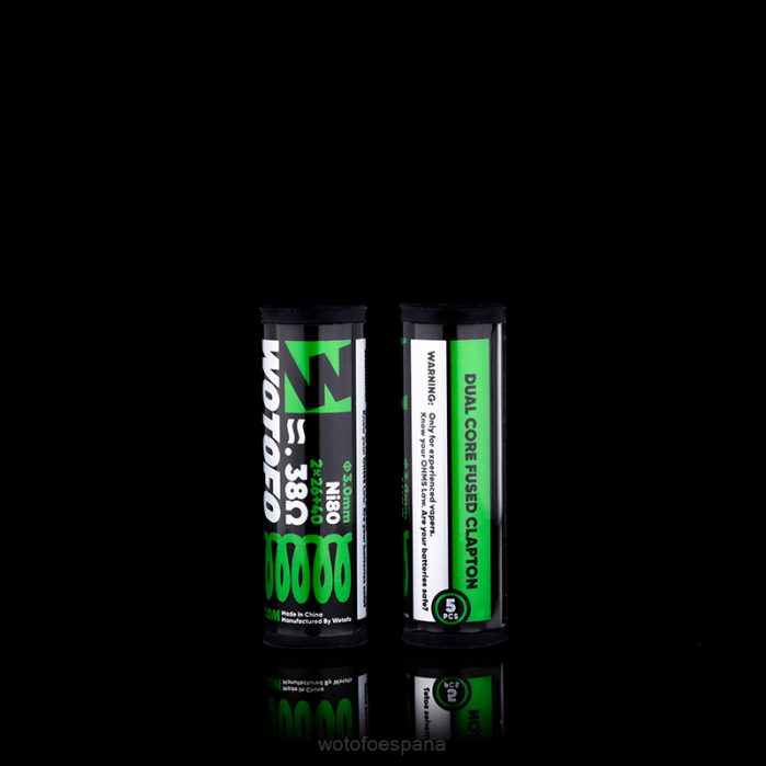 Wotofo bobinas prefabricadas Clapton fusionado de doble núcleo 0,28 ohmios 10 Uds. | Vaporizador Wotofo R226314