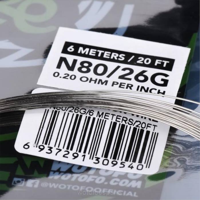 Wotofo carrete de alambre prefabricado Clapton fusionado de doble núcleo - 28*2+38 | Wotofo Shop Online R226345