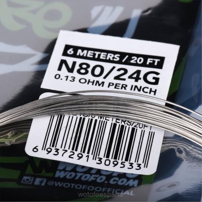 Wotofo carrete de alambre prefabricado Clapton fusionado de doble núcleo - 28*2+38 | Wotofo Shop Online R226345