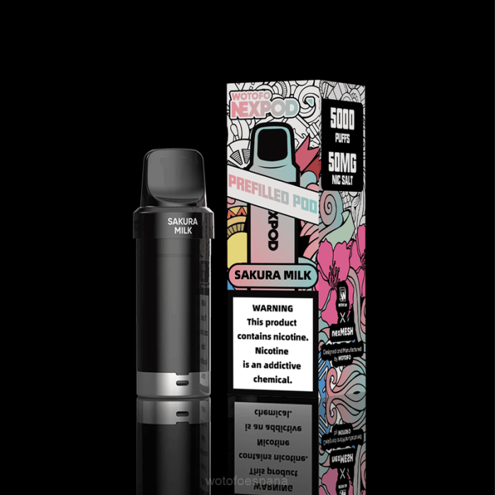 Wotofo NEXPOD cápsula de repuesto yogur de fresa 20 mg | Wotofo Desechable R22670