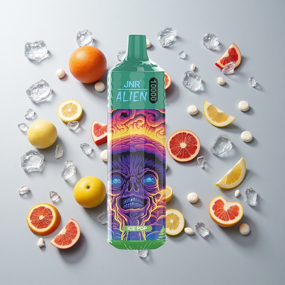 Helado Pop JNR Alien 10000 Caladas Batería 850mAh Tipo-C