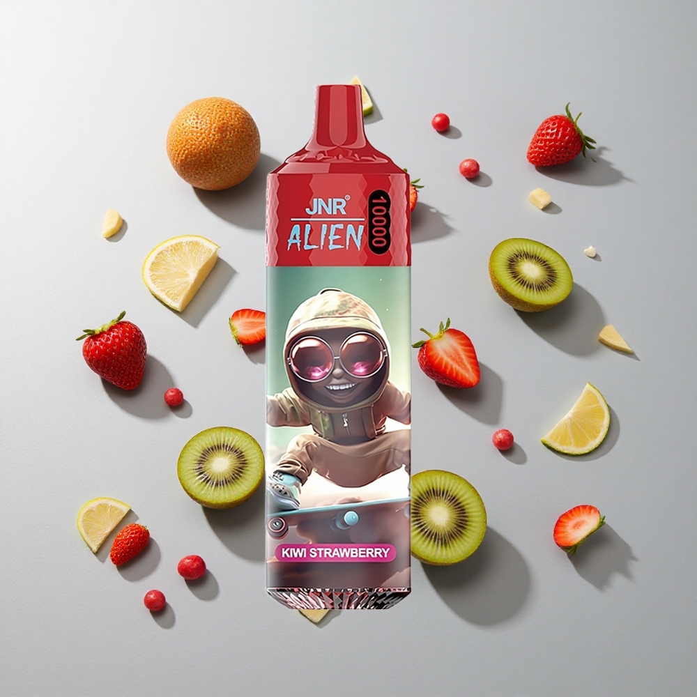 Kiwi Fresa JNR Alien 10000 Caladas 20ml LED RGB