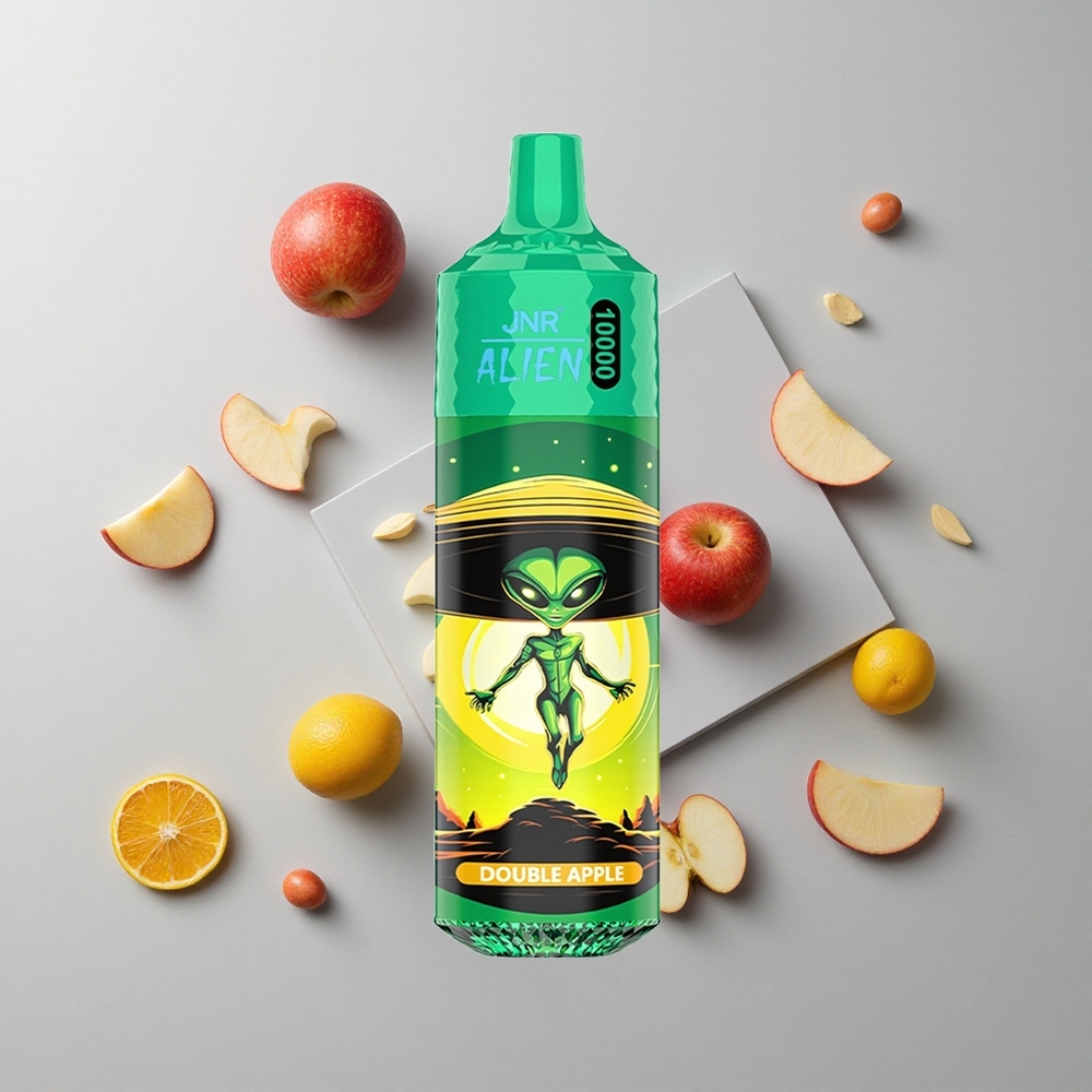 Manzana Doble JNR Alien 10000 Caladas 850mAh 20ml