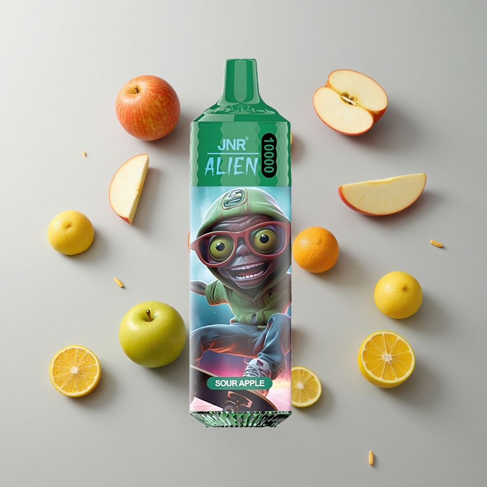 Manzana Ácida JNR Alien 10000 Caladas con Batería 850mAh y LED RGB