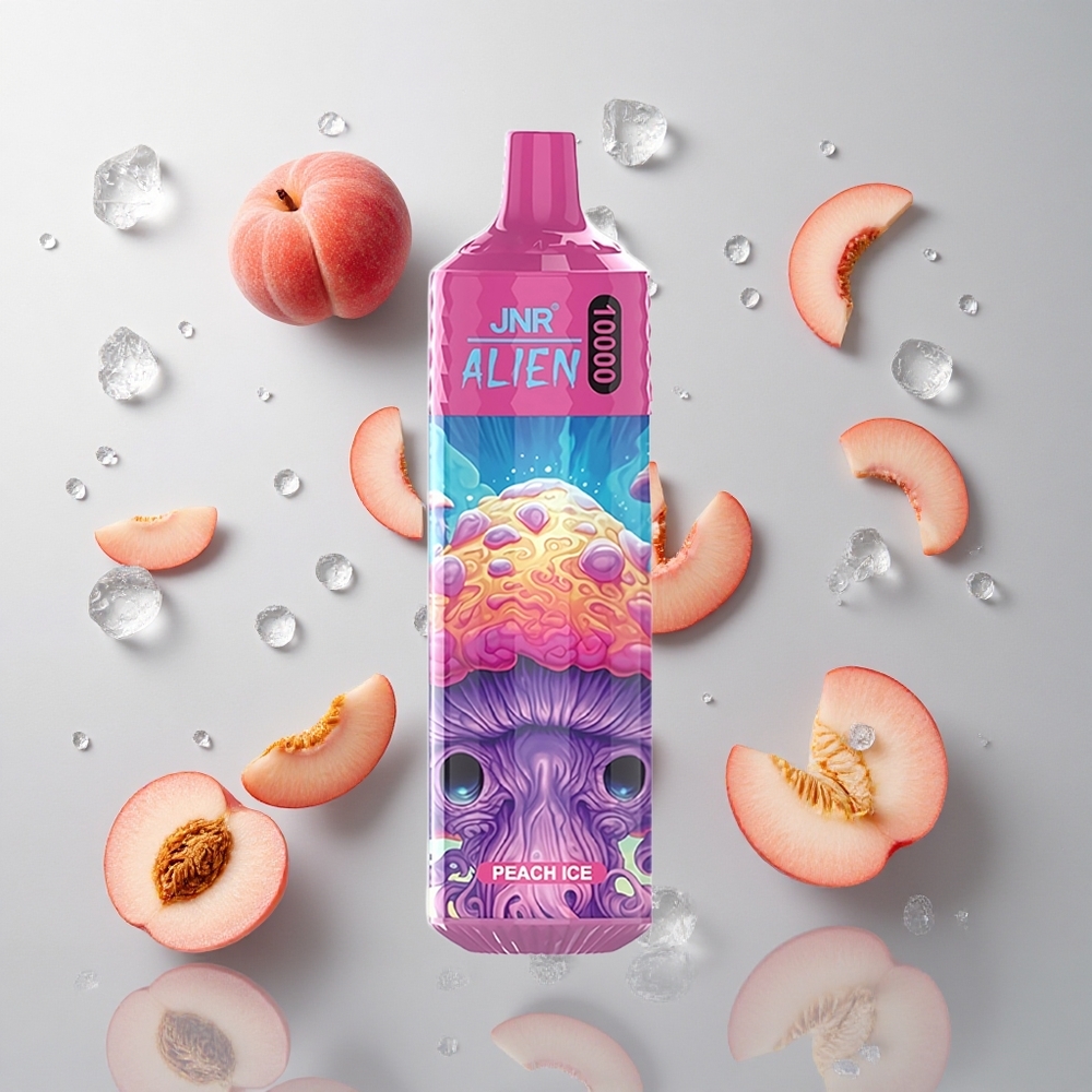 Melocotón Helado JNR Alien 10000 Caladas 20ml RGB