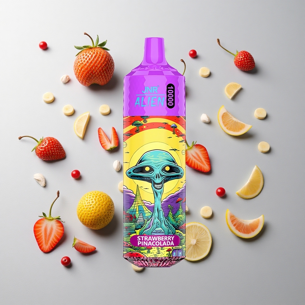 Piña Colada Fresa JNR Alien 10000 Caladas con Batería 850mAh y LED RGB