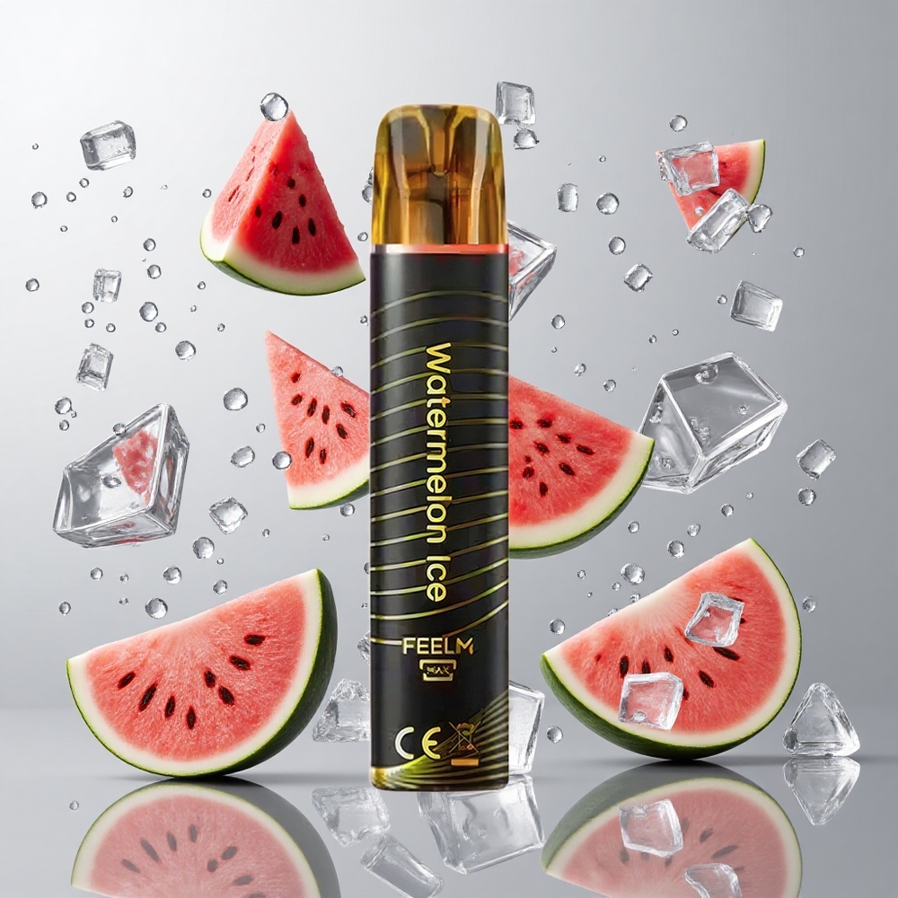 Sandía Hielo JNR Black&Golden 800 Caladas Sin Carga 550mAh