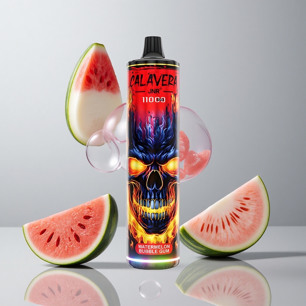 Chicle Sandía JNR Calavera 11000 Caladas Tipo-C 850mAh