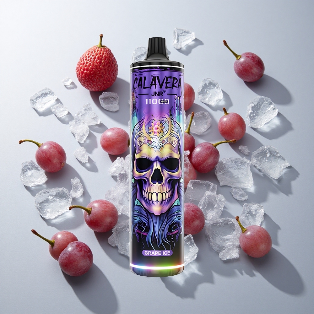 Helado de Uva JNR Calavera 11000 Caladas Tipo-C 21ml