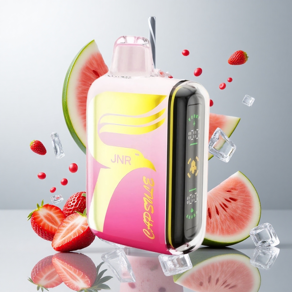 Fresa Sandía Hielo JNR Capsule 15000 Caladas Dual Malla 20W