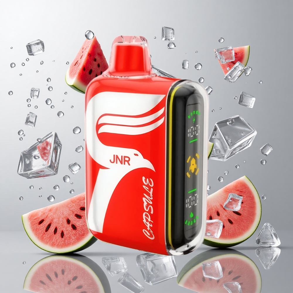 Sandía Helada JNR Capsule 15000 Caladas 20ml Pantalla Inteligente