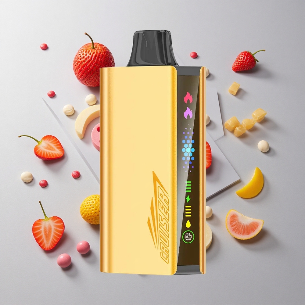 Fresa Chupa Chups JNR Cruiser 12000 Caladas Sin Carga Vape Desechable con Pantalla Animada