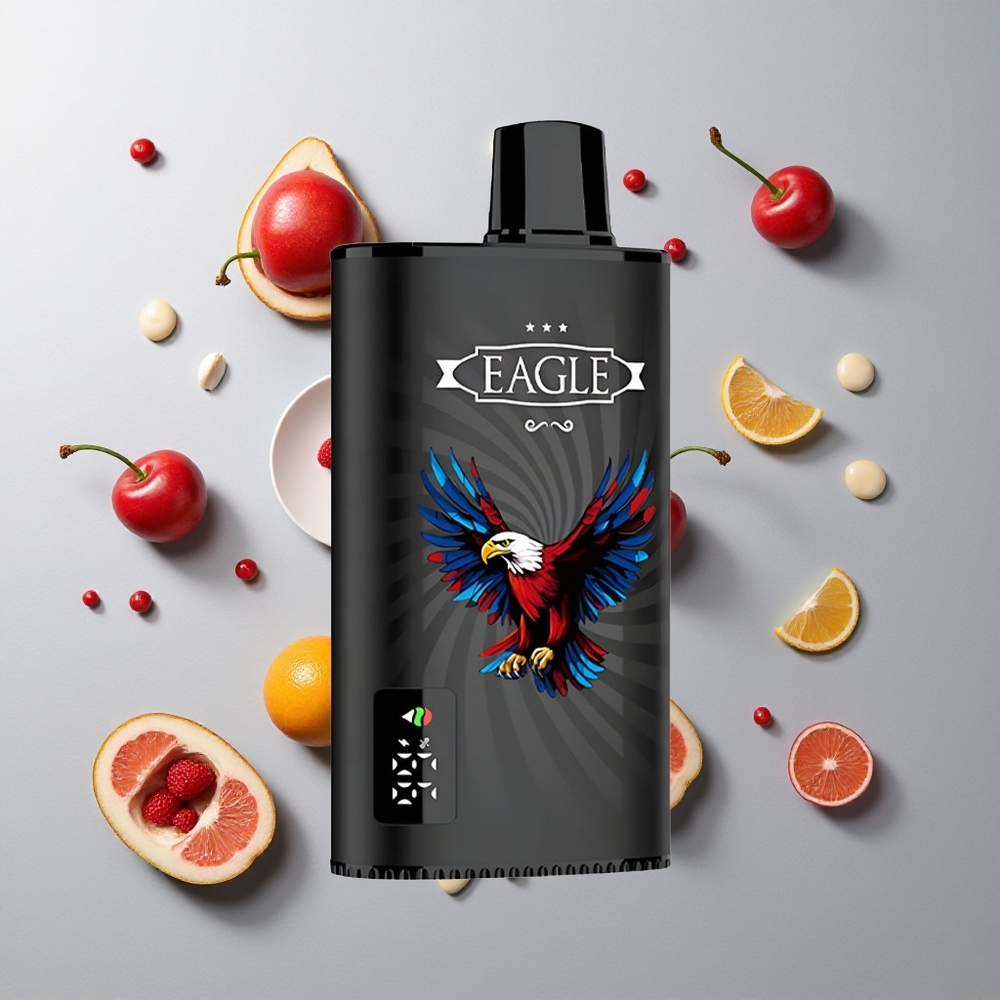 Cereza Cola JNR EAGLE Smart 23000 Caladas Pantalla Digital y Bobina Mesh 1.0ohm