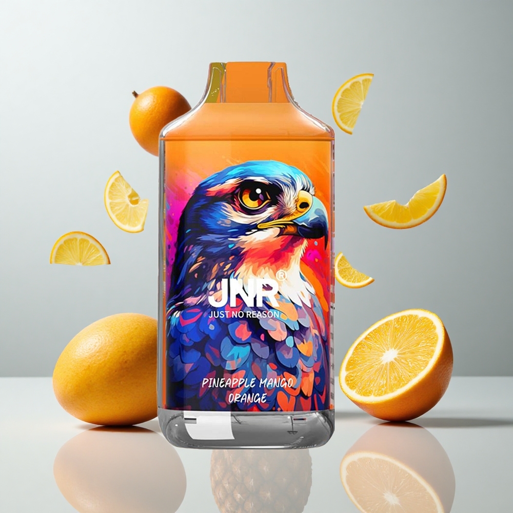 Piña Mango Naranja JNR Falcon 16000 Caladas Dual Malla y 22ml