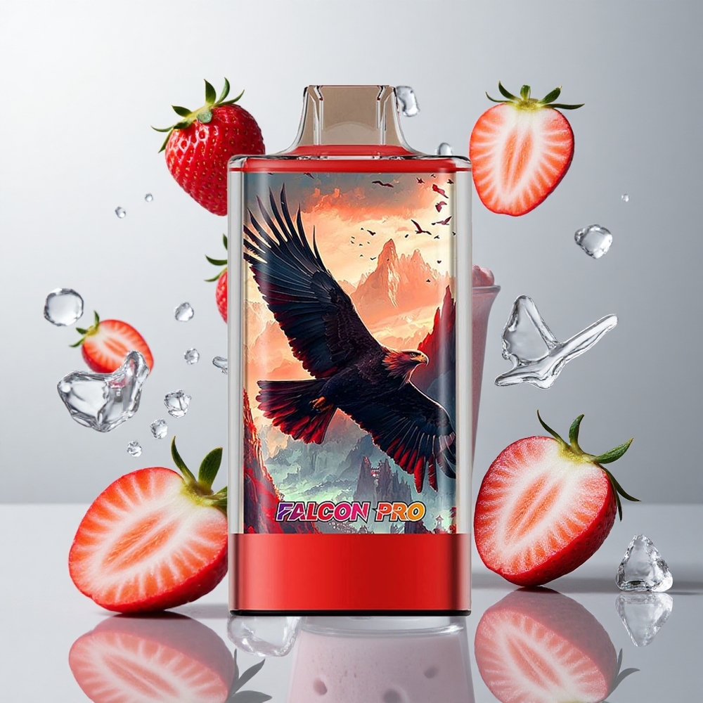 Fresa Helado JNR Falcon Pro 28000 Caladas 30ml Capacidad Precargada Dual Malla