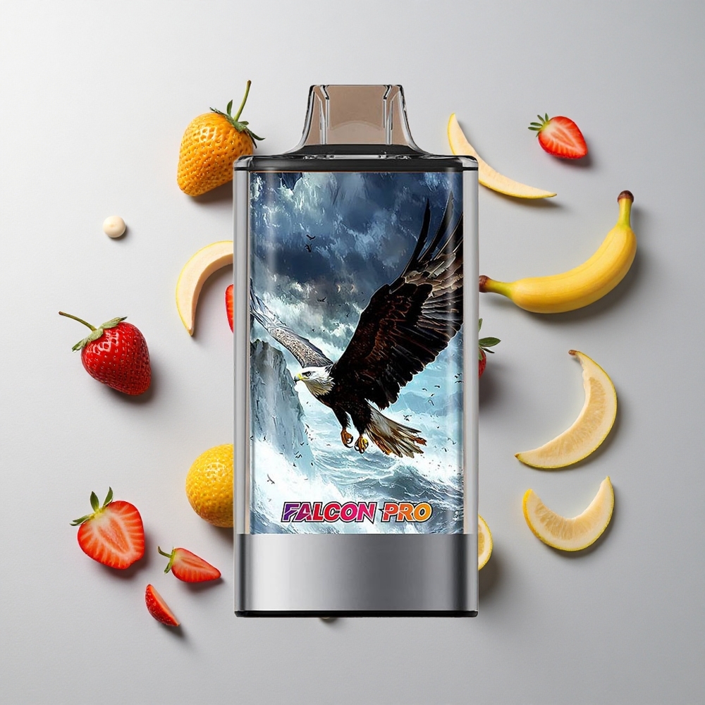 Fresa Plátano JNR Falcon Pro 28000 Caladas 30ml Precargado 950mAh