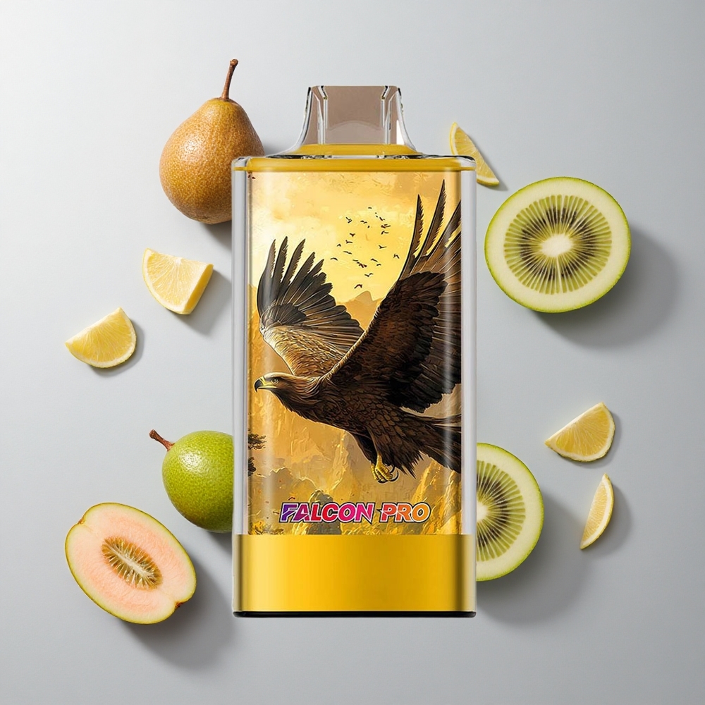 Kiwi Maracuyá JNR Falcon Pro 28000 Caladas 30ml Pantalla Inteligente