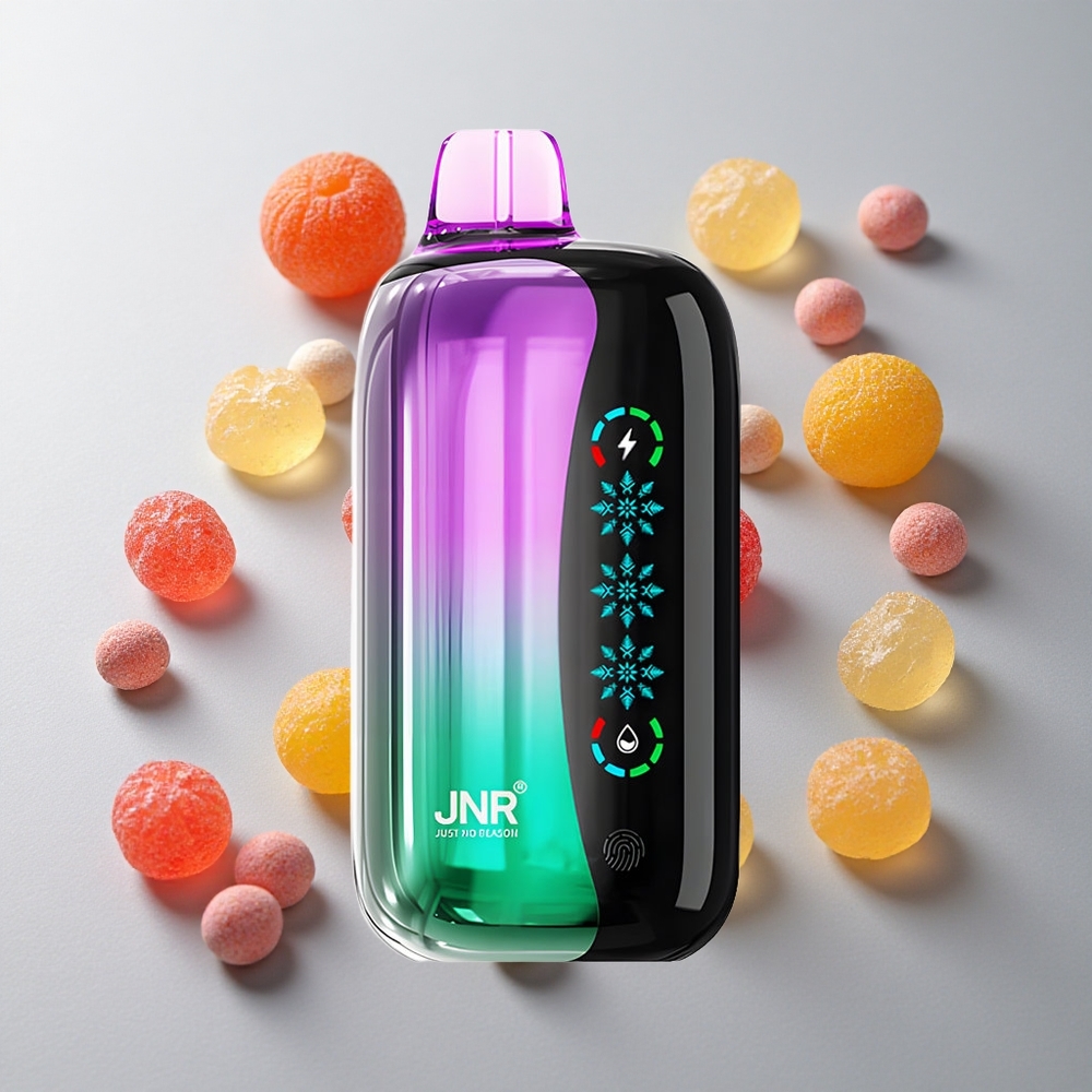 Cerezas Ácidas Gomitas JNR Flex Ice 21000 Caladas Pantalla Táctil