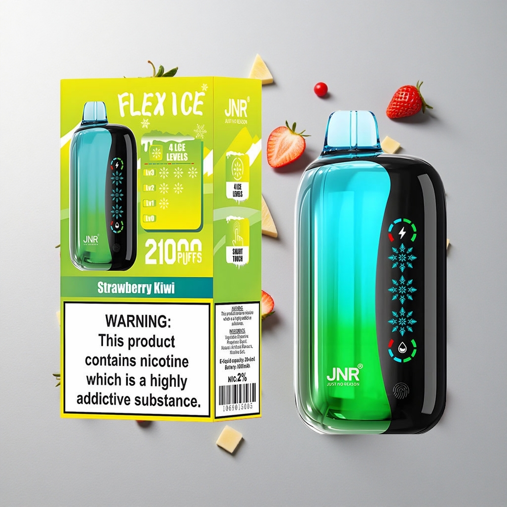 Fresa Kiwi JNR Flex Ice 21000 Caladas Pantalla Táctil