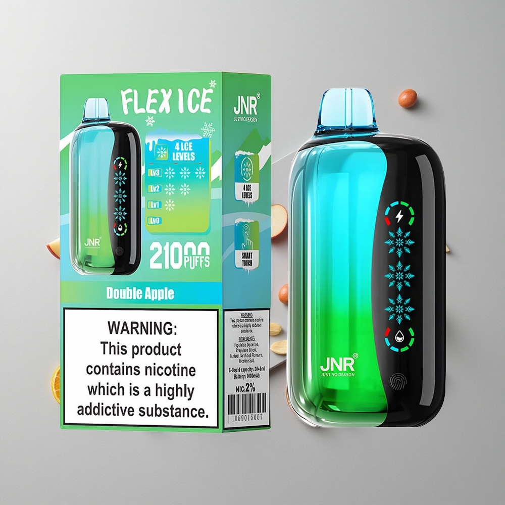 Manzana Doble JNR Flex Ice 21000 Caladas Pantalla Táctil