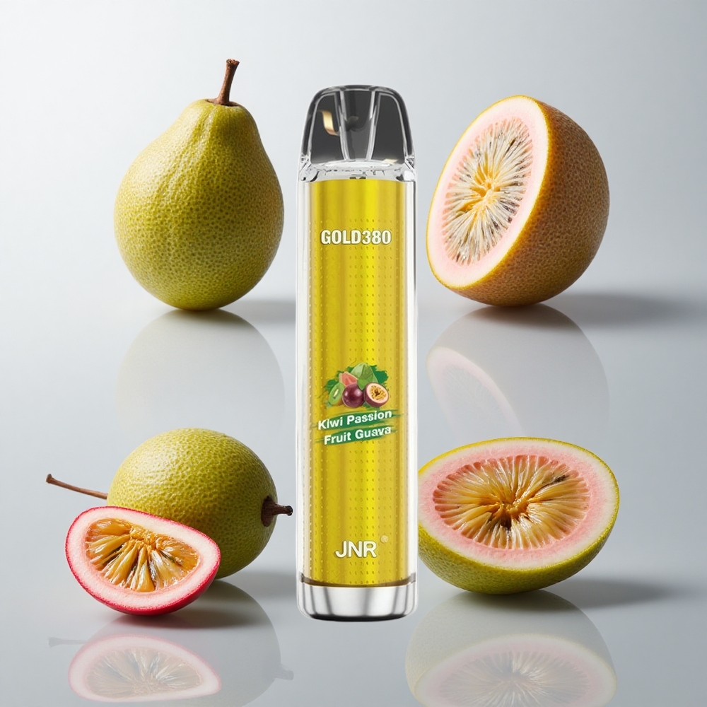 Kiwi Maracuyá Guayaba JNR Gold380 6000 Caladas Batería 1500mAh