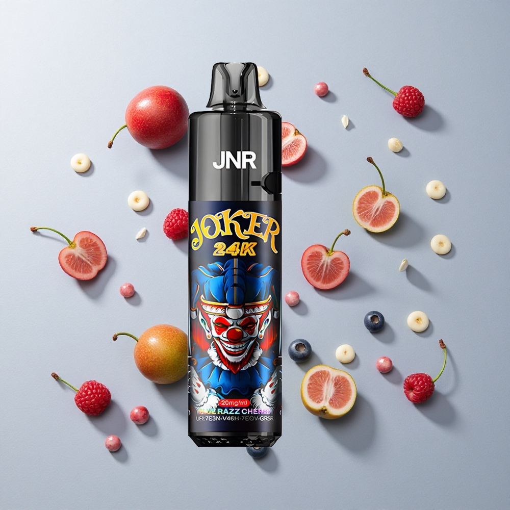 Frambuesa Azul Cereza JNR Joker 24000 Caladas Recargable 2+10ml