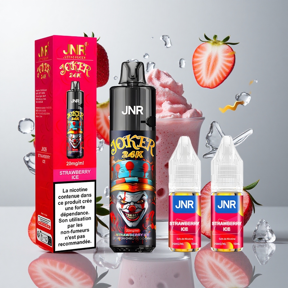 Fresa Helada JNR Joker 24000 Caladas Recargable con Batería 800mAh