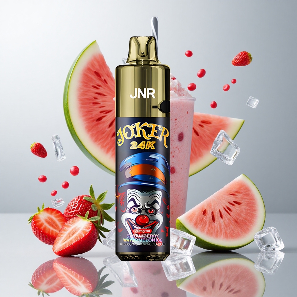 Fresa Sandía Hielo JNR Joker 24K Caladas 2% Nicotina 24000 Caladas Recargable