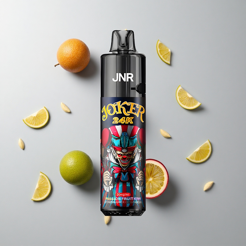 Maracuyá Kiwi JNR Joker 24K Caladas Recargable 10ml 24000 Caladas