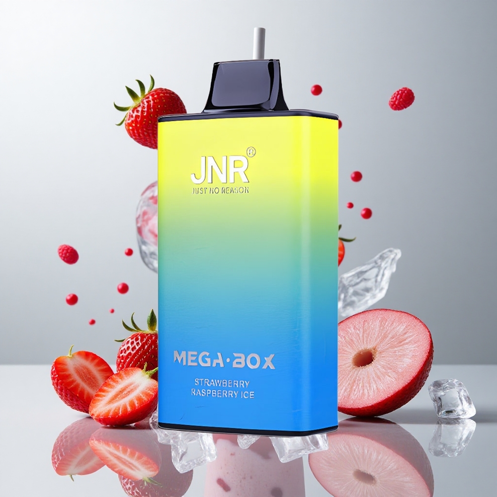 Fresa Frambuesa Helada JNR Mega Box 25000 Caladas Tipo-C Carga Rápida