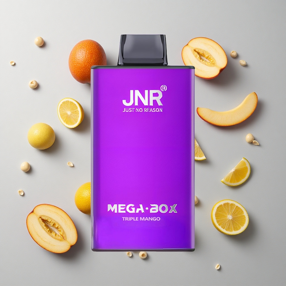 Triple Mango JNR Mega Box 25000 Caladas 30ml Capacidad de E-líquido