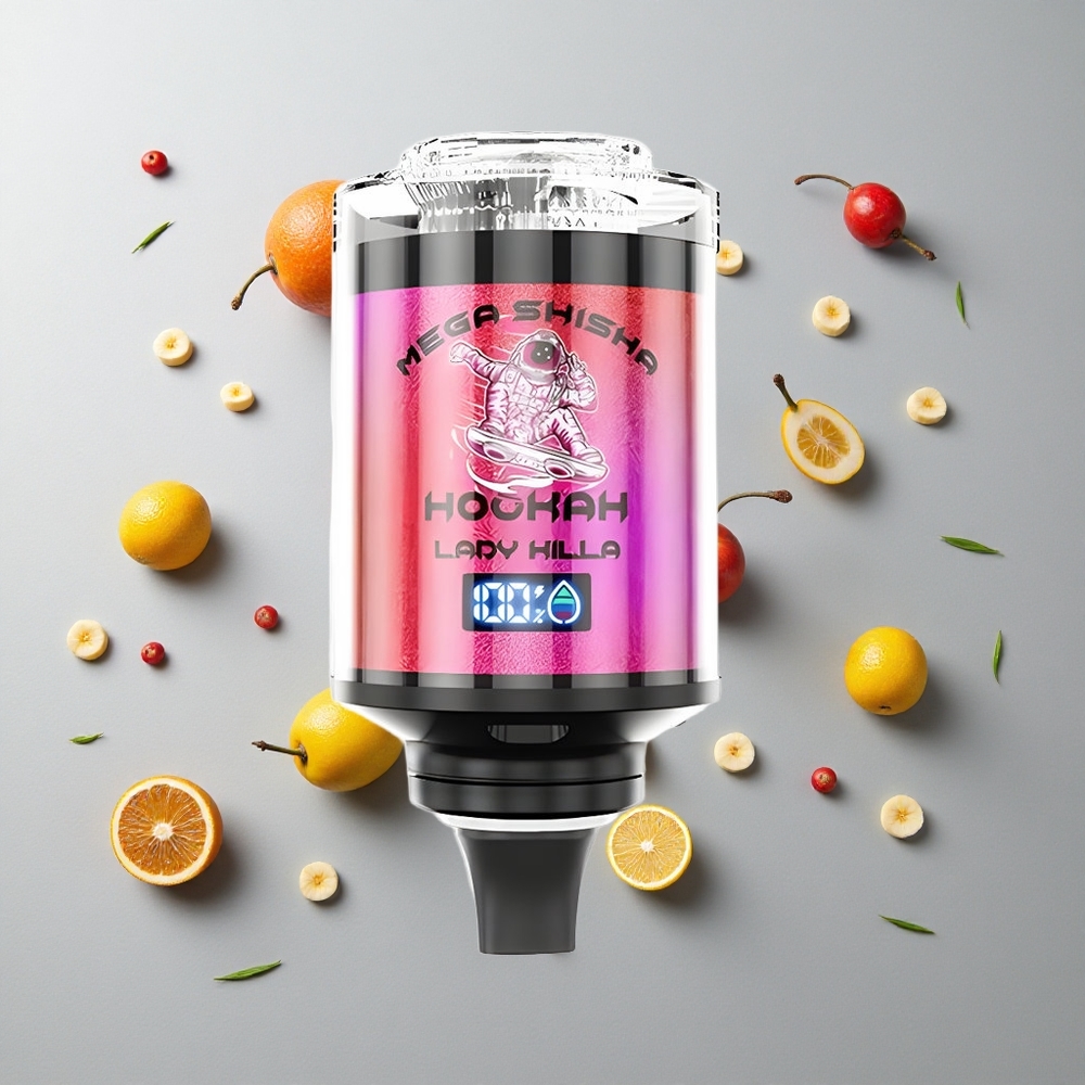 Lady Killa JNR Mega Shisha Hookah 100K Compatibilidad de Escritorio Pantalla Inteligente Interactiva