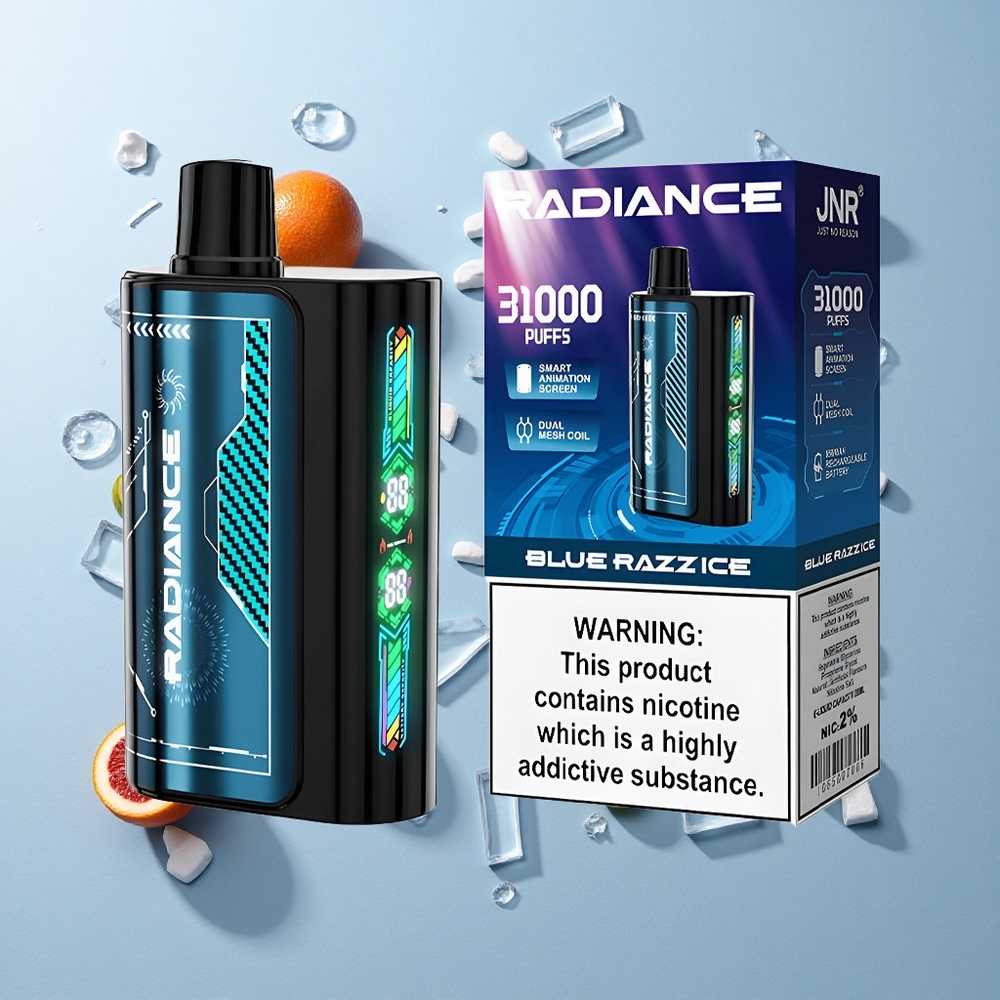 Arándano Azul Hielo JNR Radiance 31000 Caladas Pantalla Inteligente