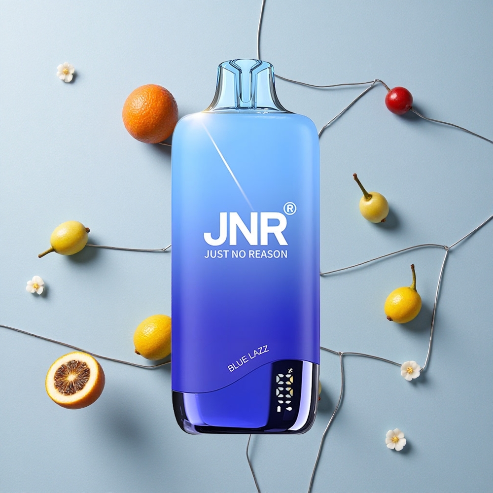 Arcoíris Azul JNR Rainbow 10500 Caladas con Batería de 600mAh y Tanque de 18ml