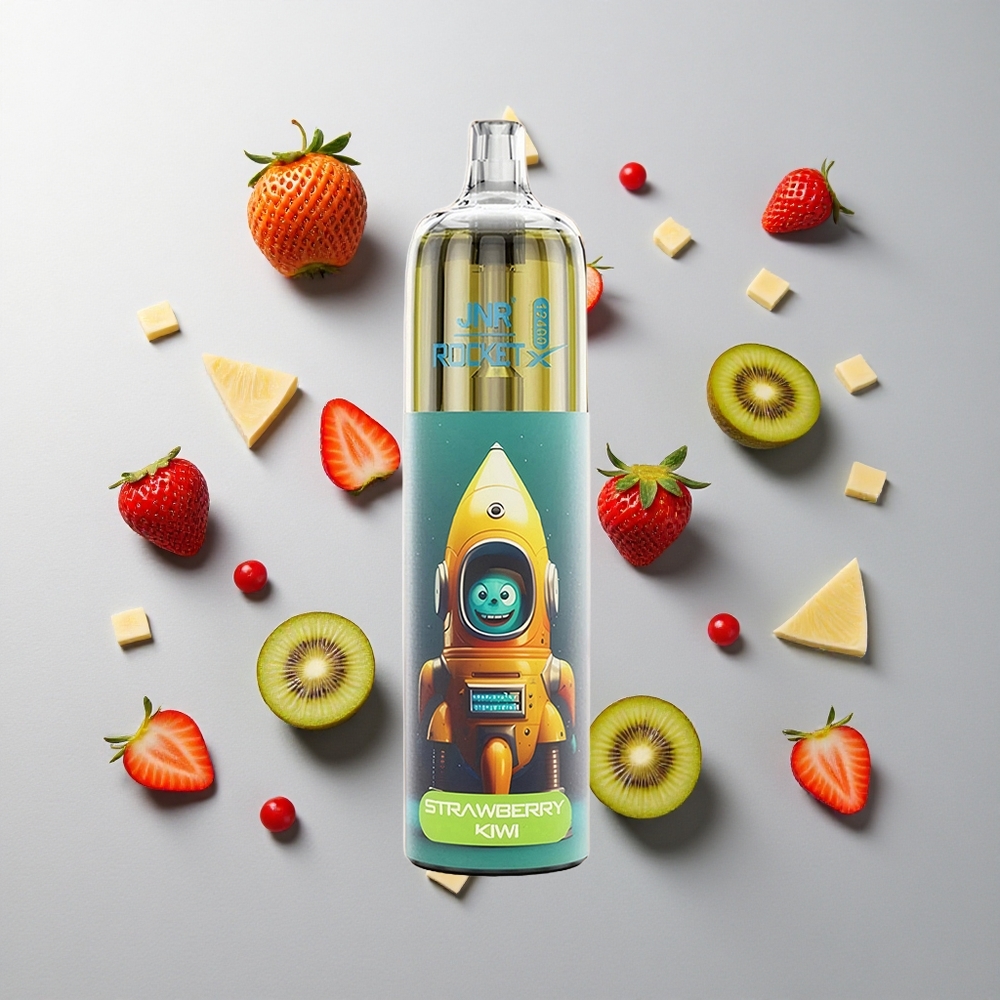 Fresa Kiwi JNR Rocket-X 12400 Caladas con Batería 850mAh y Bobina Mesh 1.2ohm