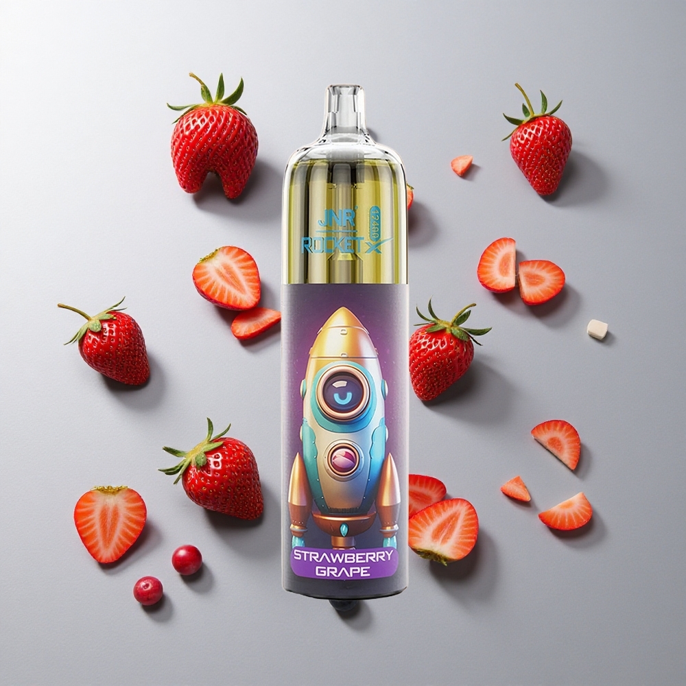 Fresa Uva JNR Rocket-X 12400 Caladas con Batería 850mAh y Tipo-C Carga Rápida