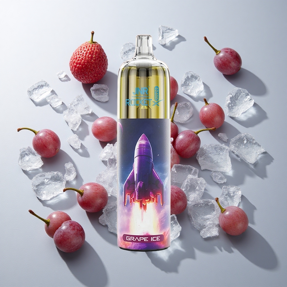 Uva Helado JNR Rocket-X 12400 Caladas con Batería 850mAh y Tipo-C Carga Rápida