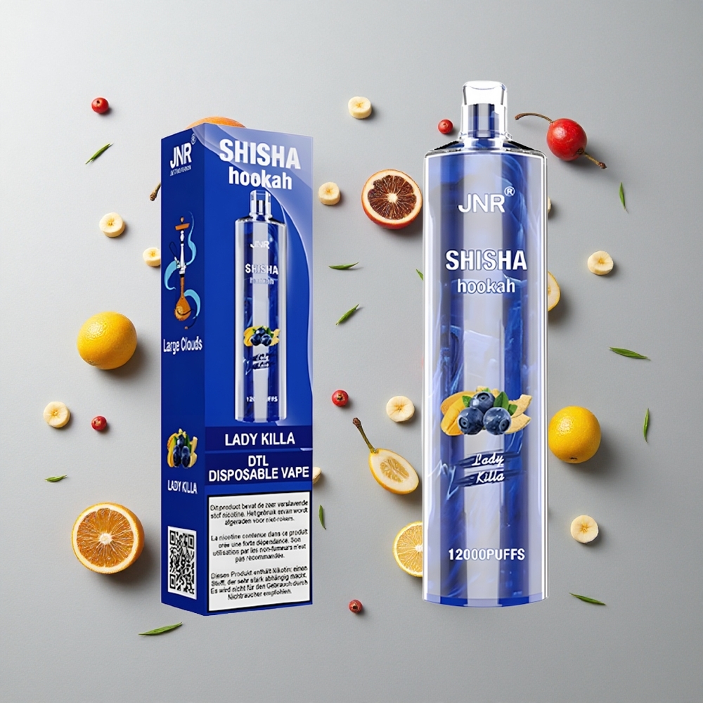 Lady Killa JNR Shisha Hookah 12000 Caladas con 24ml y 0.6 Ohm