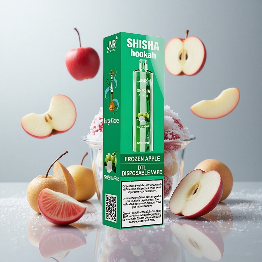 Manzana Congelada JNR Shisha Hookah 12000 Caladas Batería 750mAh