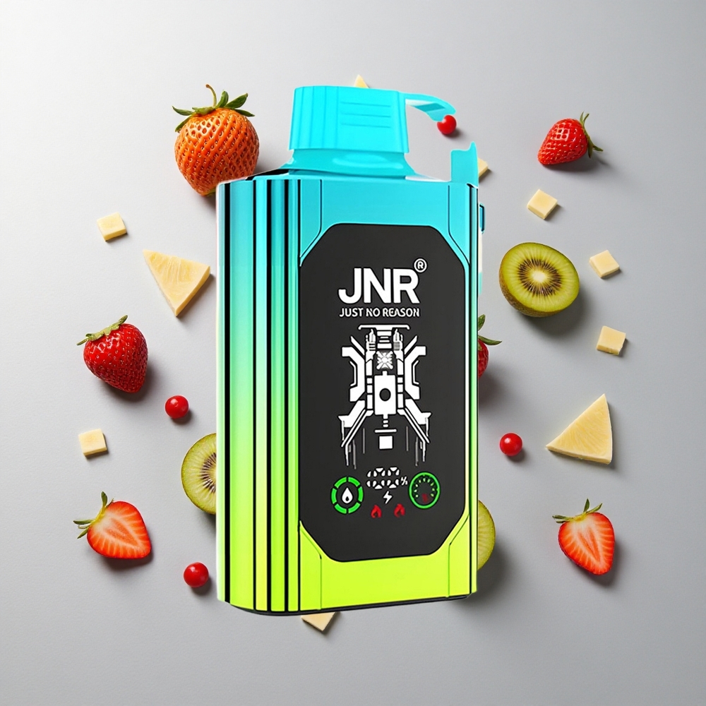 Fresa Kiwi JNR Shisha Hookah Box 20500 Caladas Pantalla HD Carga Rápida Tipo-C
