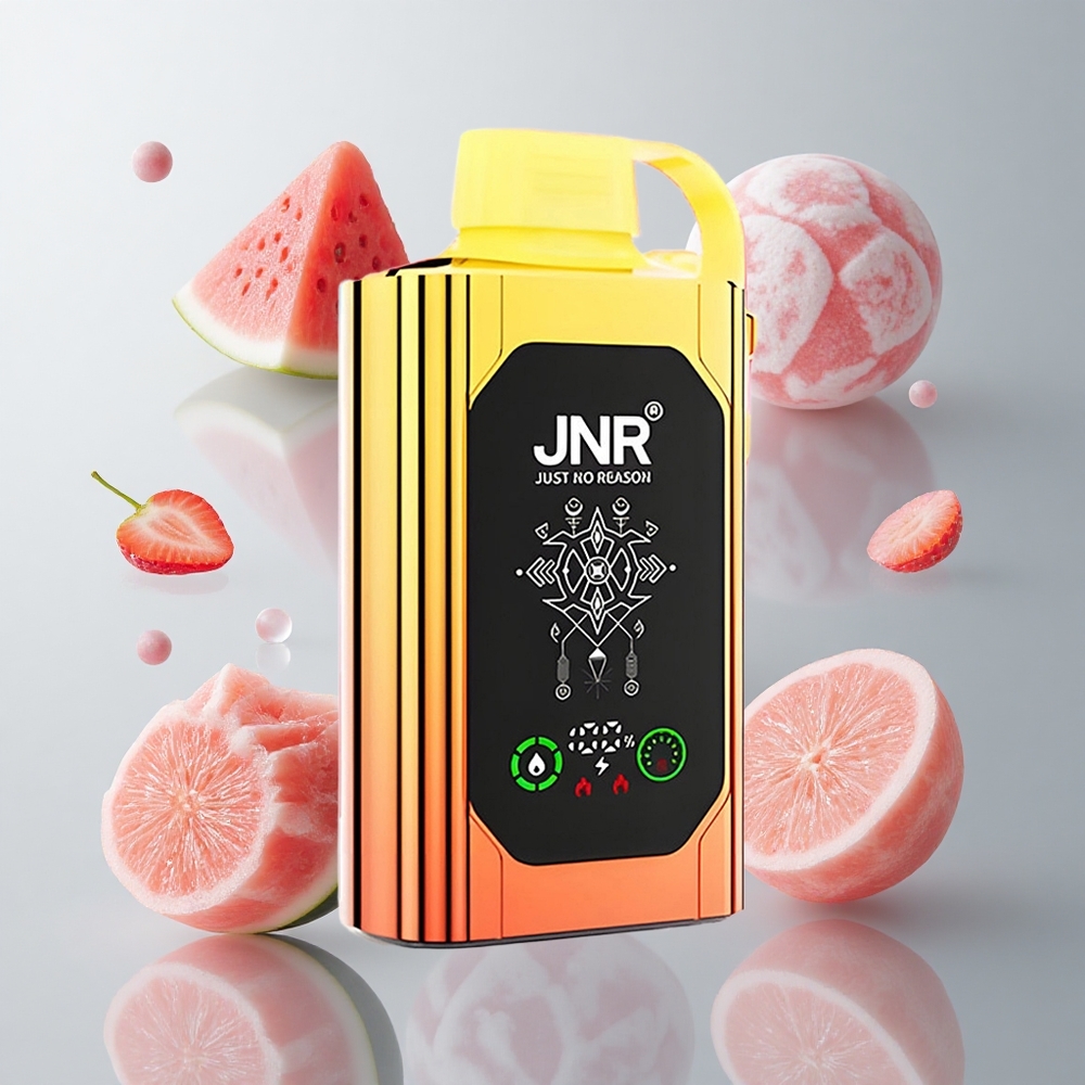 Sandía Fresa Chicle JNR Shisha Hookah Box 20500 Caladas Pantalla HD Batería 1000mAh