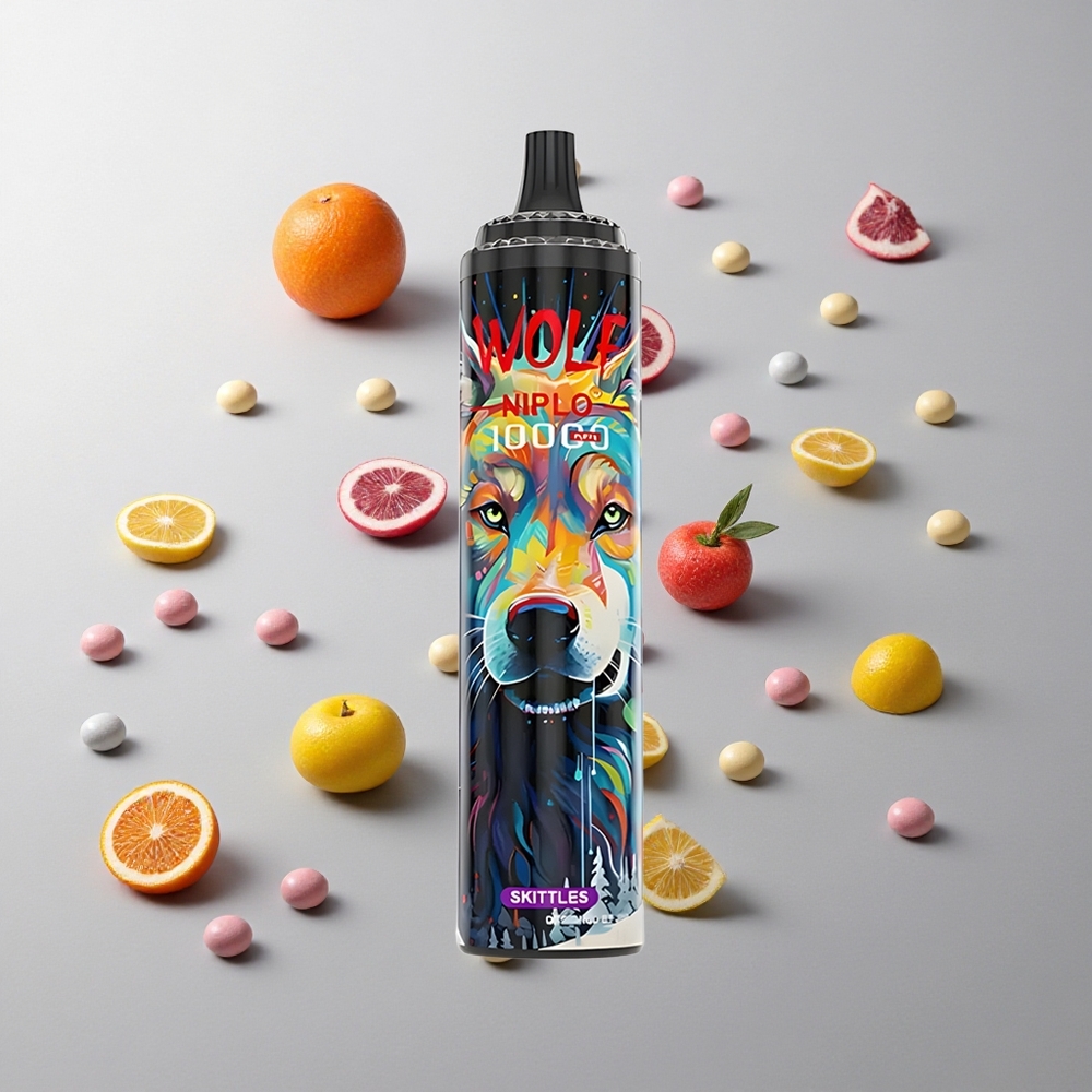 Sabores Arcoíris JNR Wolf Niplo 10000 Caladas 20ml 0% 2% 5% Nicotina