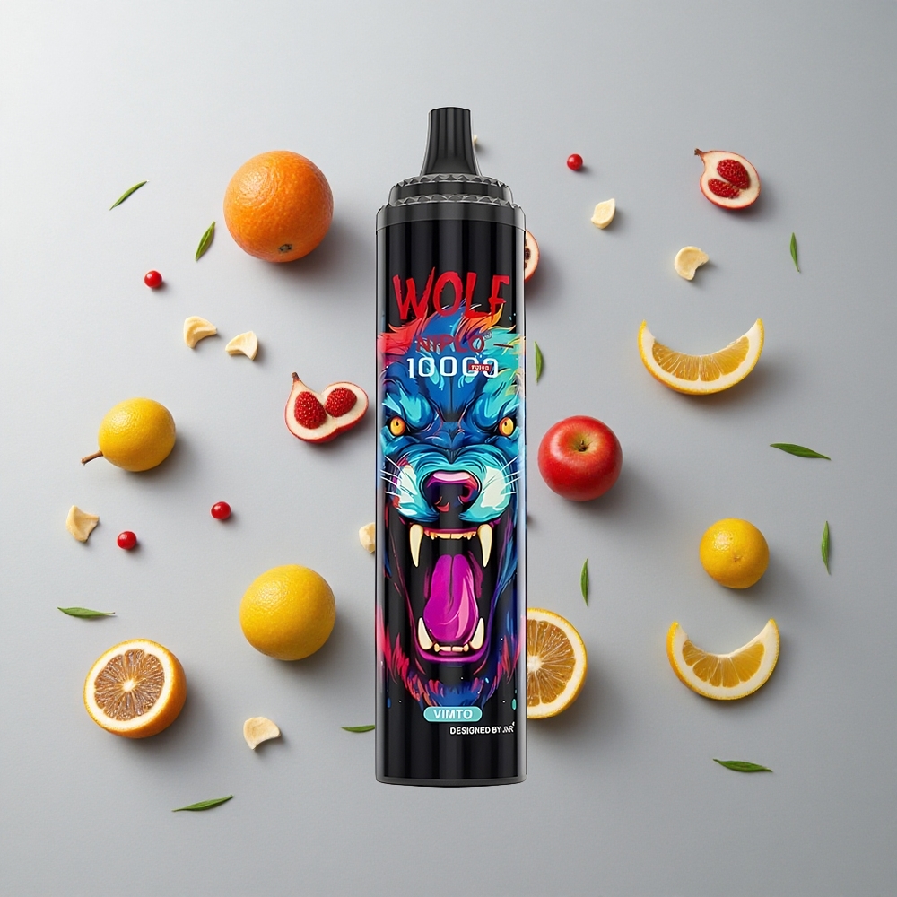 Vimto JNR Wolf Niplo 10000 Caladas 20ml 0% 2% 5% Nicotina