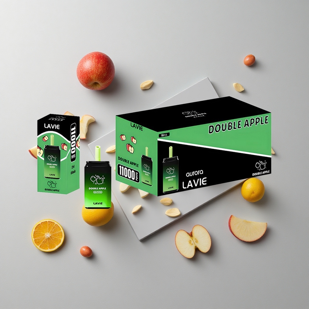 Doble Manzana LAVIE Aurora 11000 Caladas 22ML 0% 2% 5% Nicotina