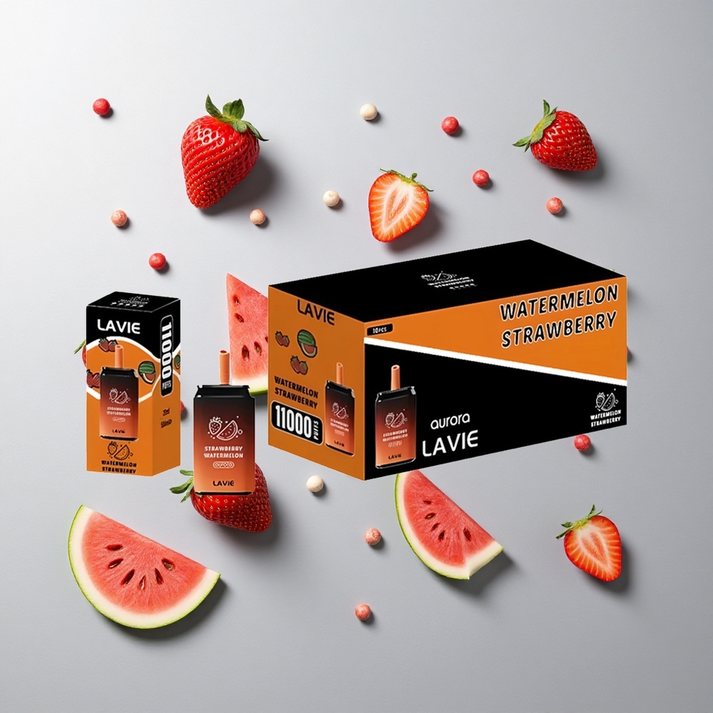 Fresa Sandía LAVIE Aurora 11000 Caladas 22ML 0% 2% 5% Nicotina