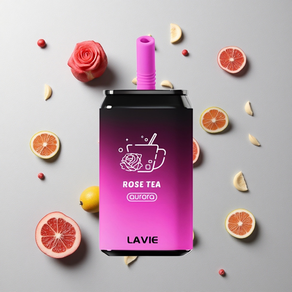 Té de Rosa LAVIE Aurora 11000 Caladas Tipo C Recargable y 22ML